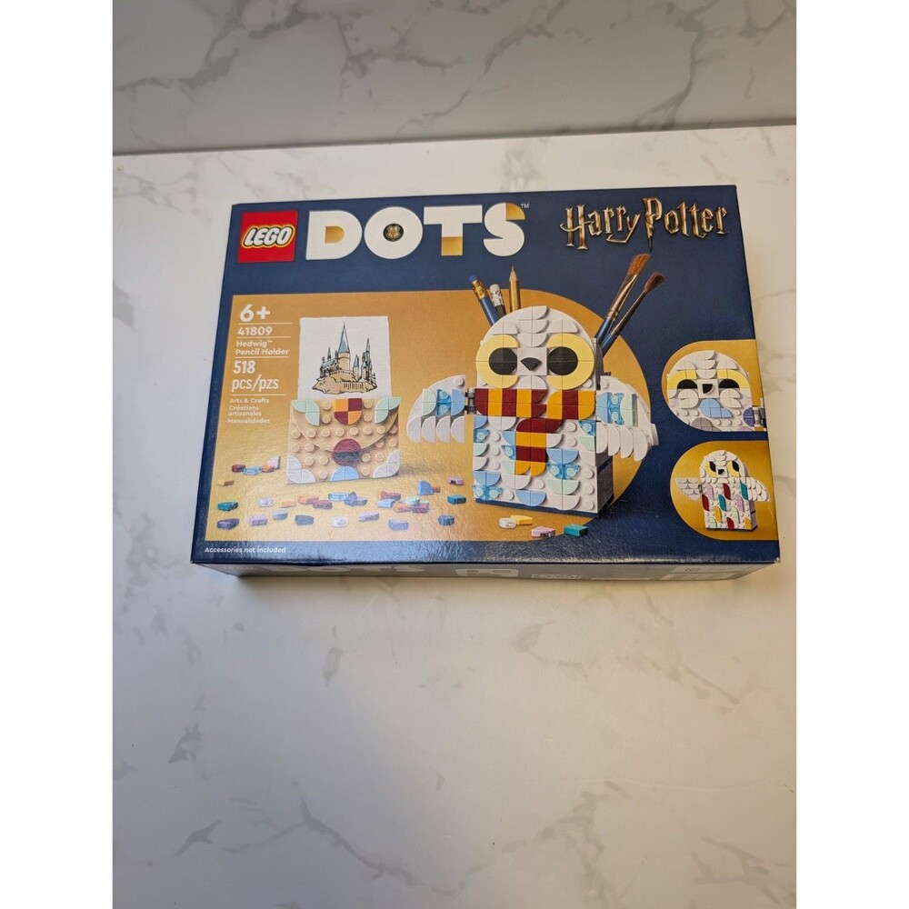LEGO Dots Harry Potter Hedwig Pencil Holder 41809 518 Pieces New Sealed